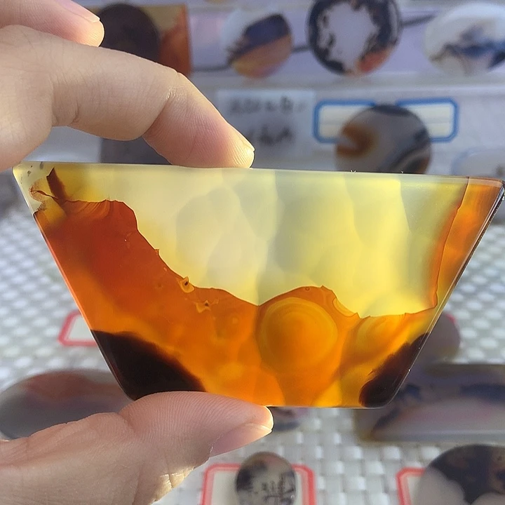 玛瑙/玉髓合金颈饰