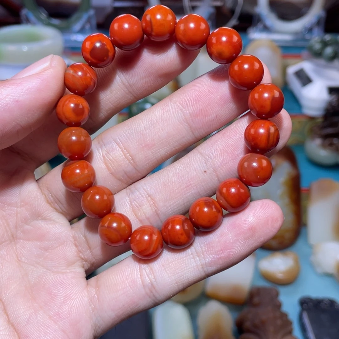 未镶嵌手链南红玛瑙