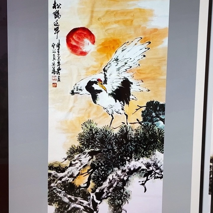 国画张圣敏先生纯手绘作品