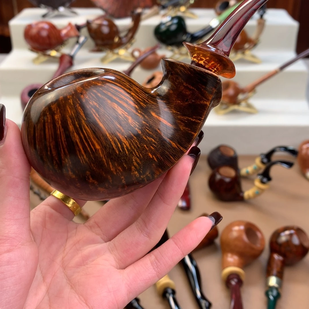 前***机高品质石楠木烟斗