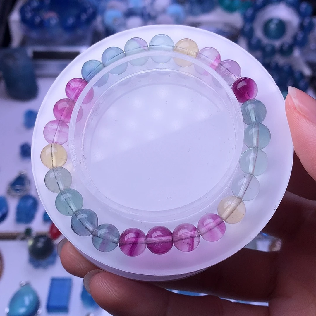 未镶嵌手链水晶多样性