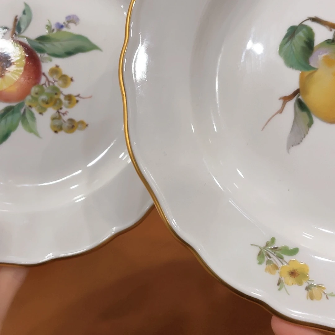 8***L瓷片中古一等甜品盘