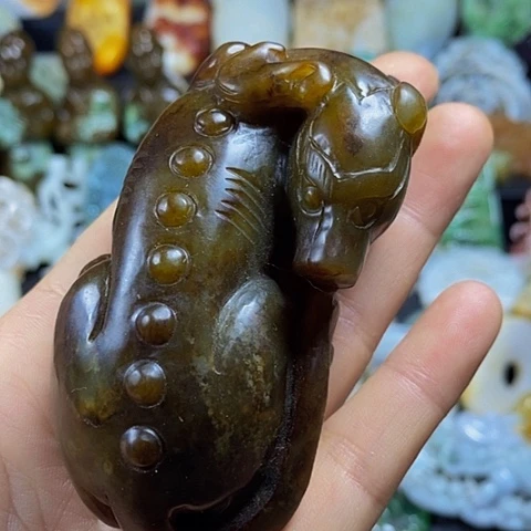 紫金钵盂菩提吊坠