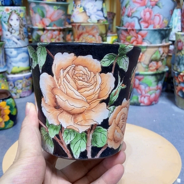 景德镇艺术手绘作品