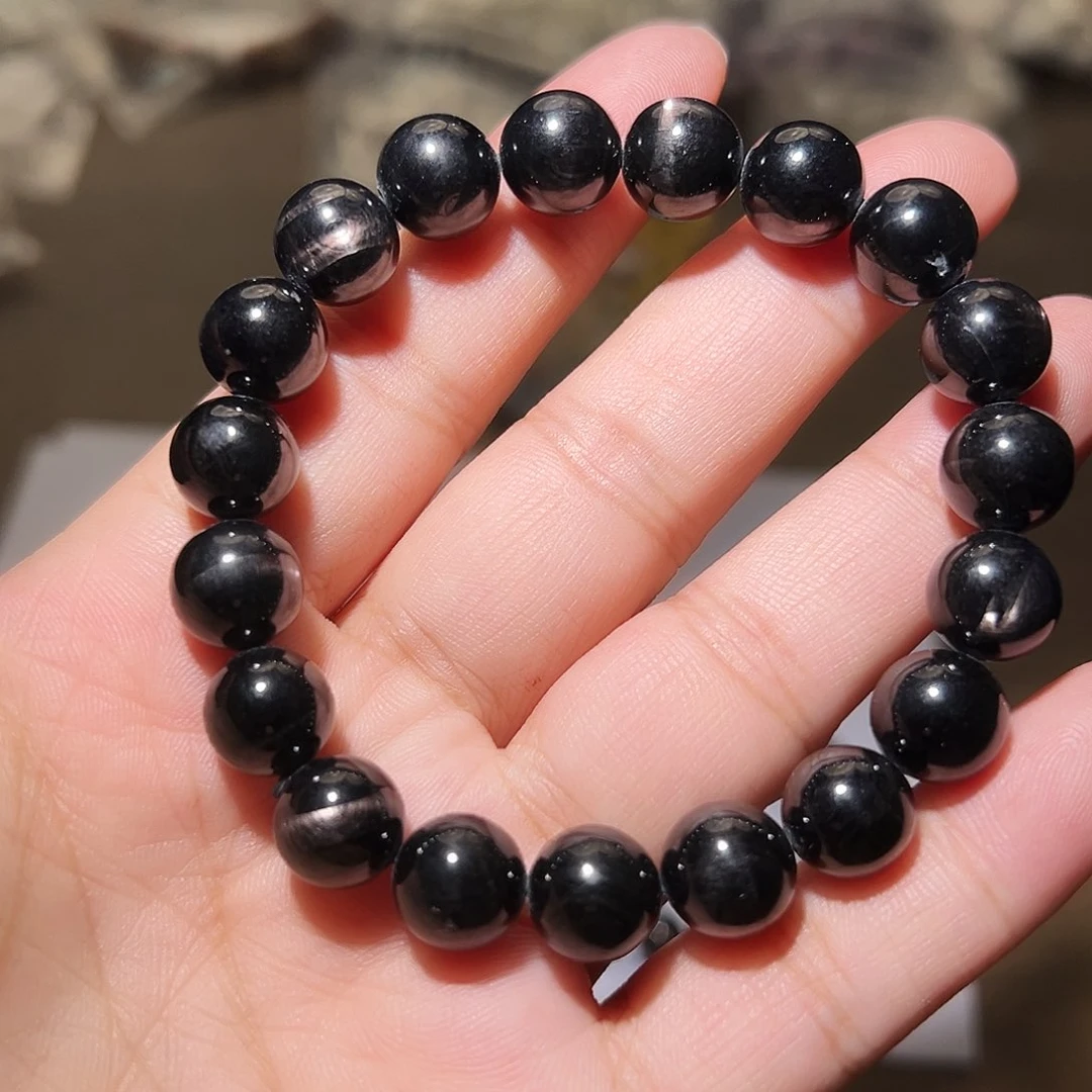 水晶手链未镶嵌金运石10毫米