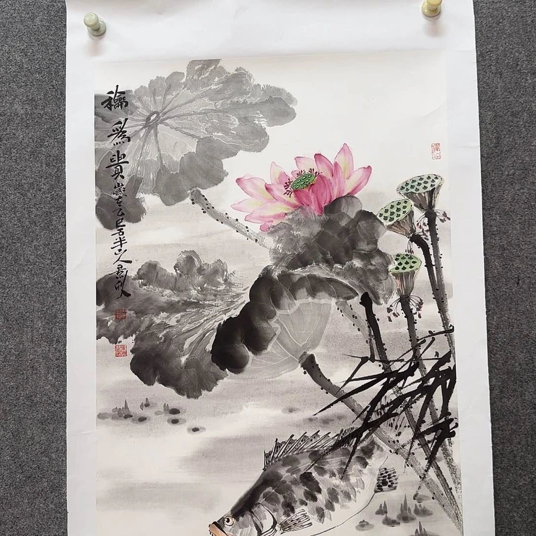 国画zz梁景欣老师手绘作品