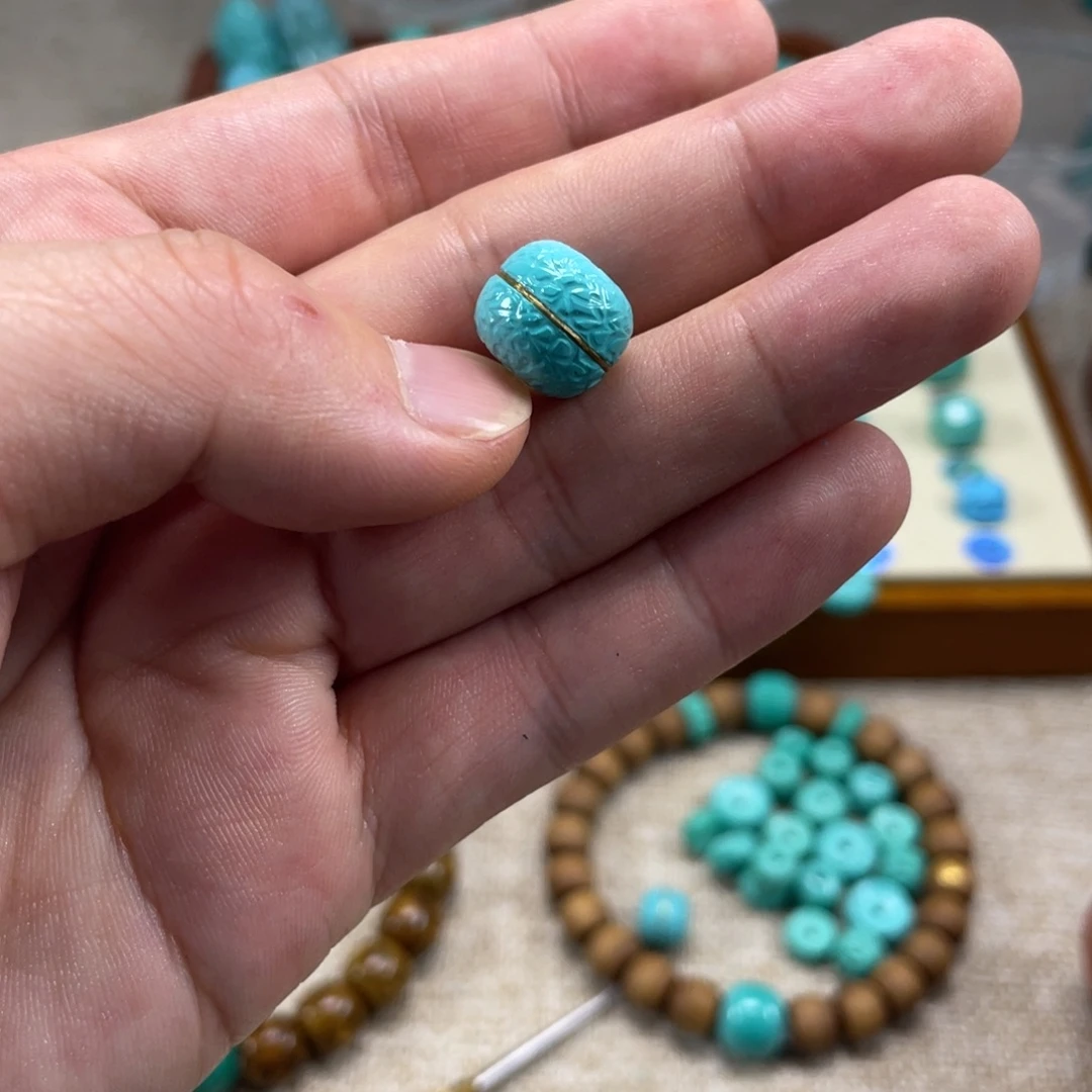 原生态湖北矿小配饰，直径12