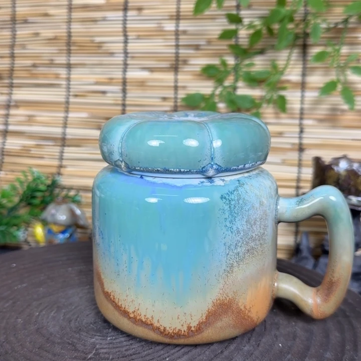 陶瓷景德镇高温颜色釉咖啡杯保温杯