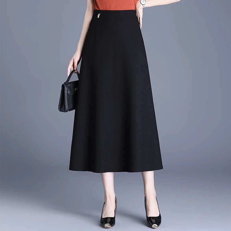 2025春夏新款时尚洋气爆款西装半身裙气质女裙子显瘦包臀A字长裙