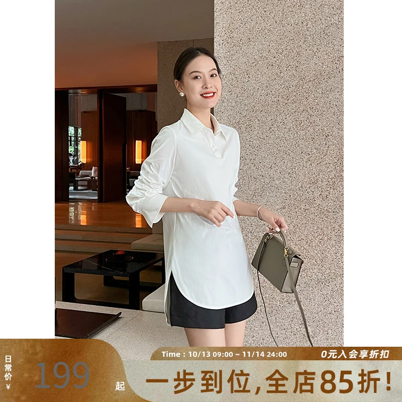 K美洋MEIYANG白开水针织polo衫纯色防污吸湿速干抗皱百搭衬衫时尚