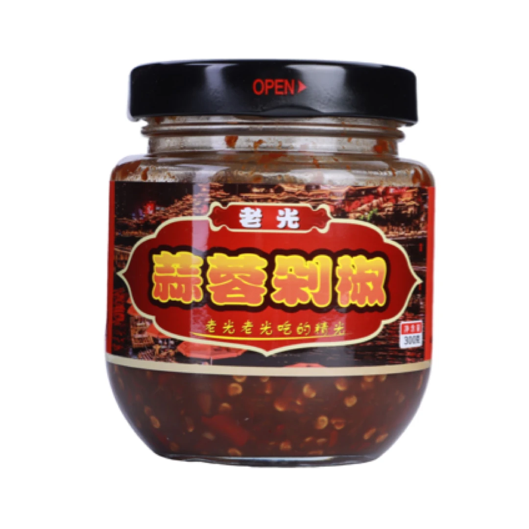 （五妹专属）恩施特产手工蒜蓉剁椒酱辣椒酱
