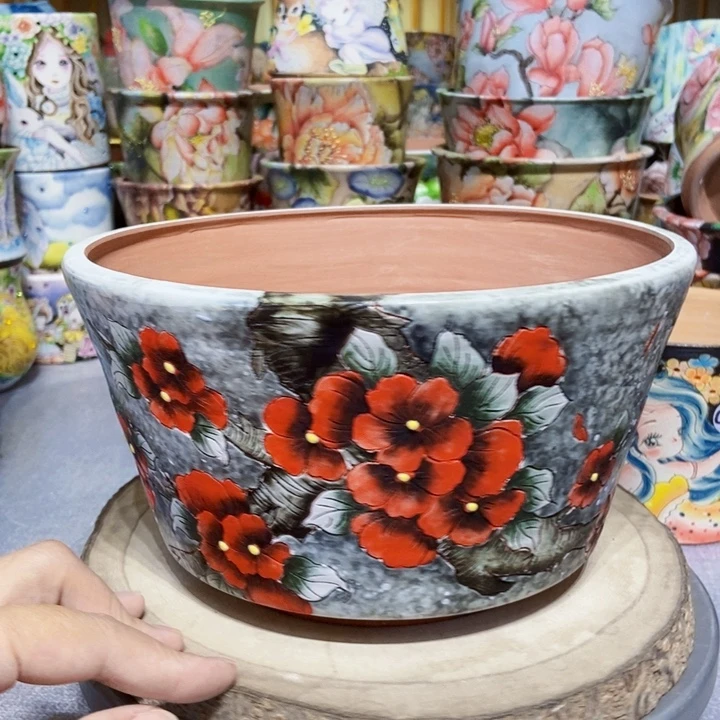 景德镇艺术手绘作品