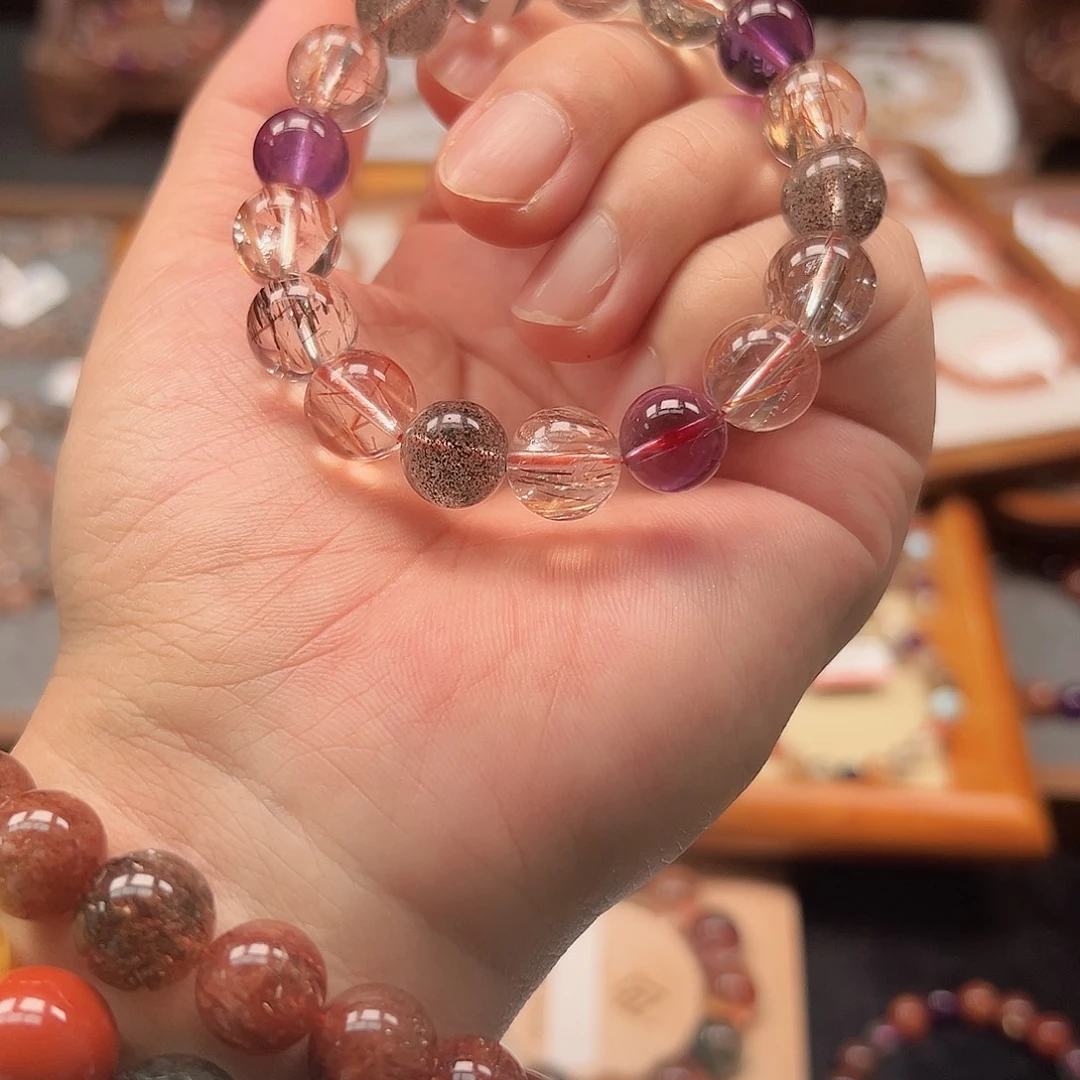 幸***芯未镶嵌紫晶手链009