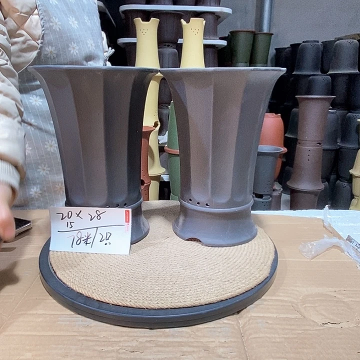 紫砂花盆紫砂花盆