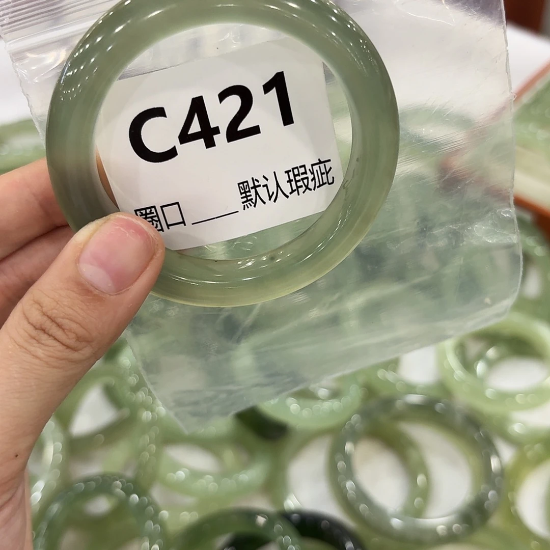 逆***做蛇纹石玉未镶嵌手镯