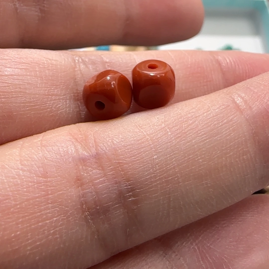 南红玛瑙未镶嵌珠子