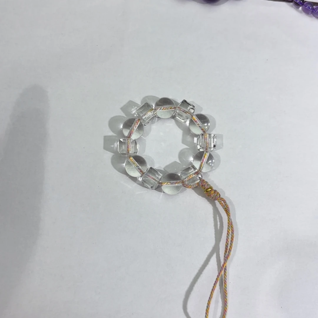 水晶手链未镶嵌白水