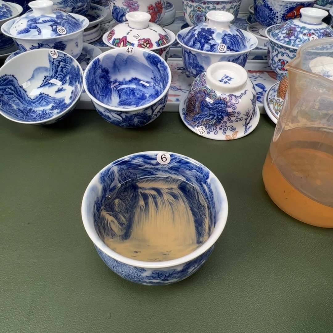 景德镇纯手工纯手绘茶具木木6