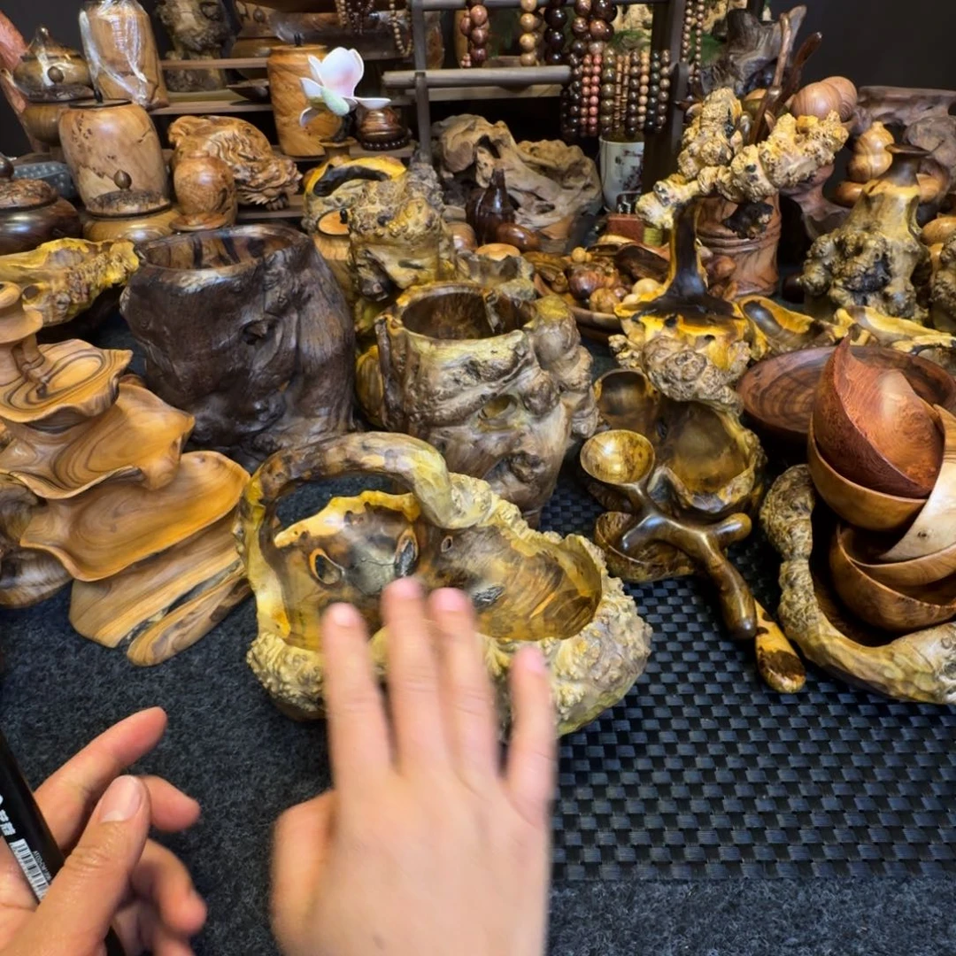 @***子花梨木类贵黄鬼柳紫檀麻利等硬木手作