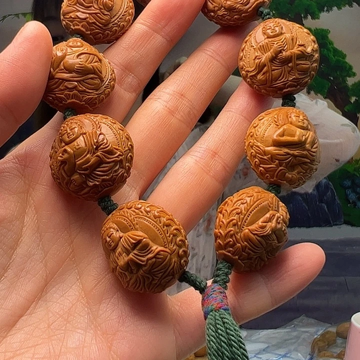 幸***天橄榄核手串/手链橄榄核