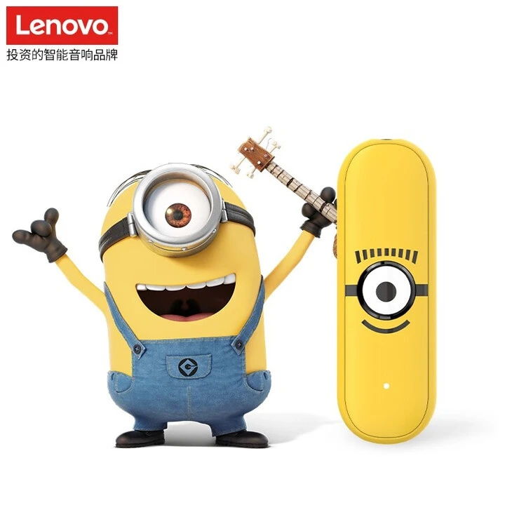 99新 Lenovo/联想 igene 击音听键蓝牙音频接收器 小黄人特别版