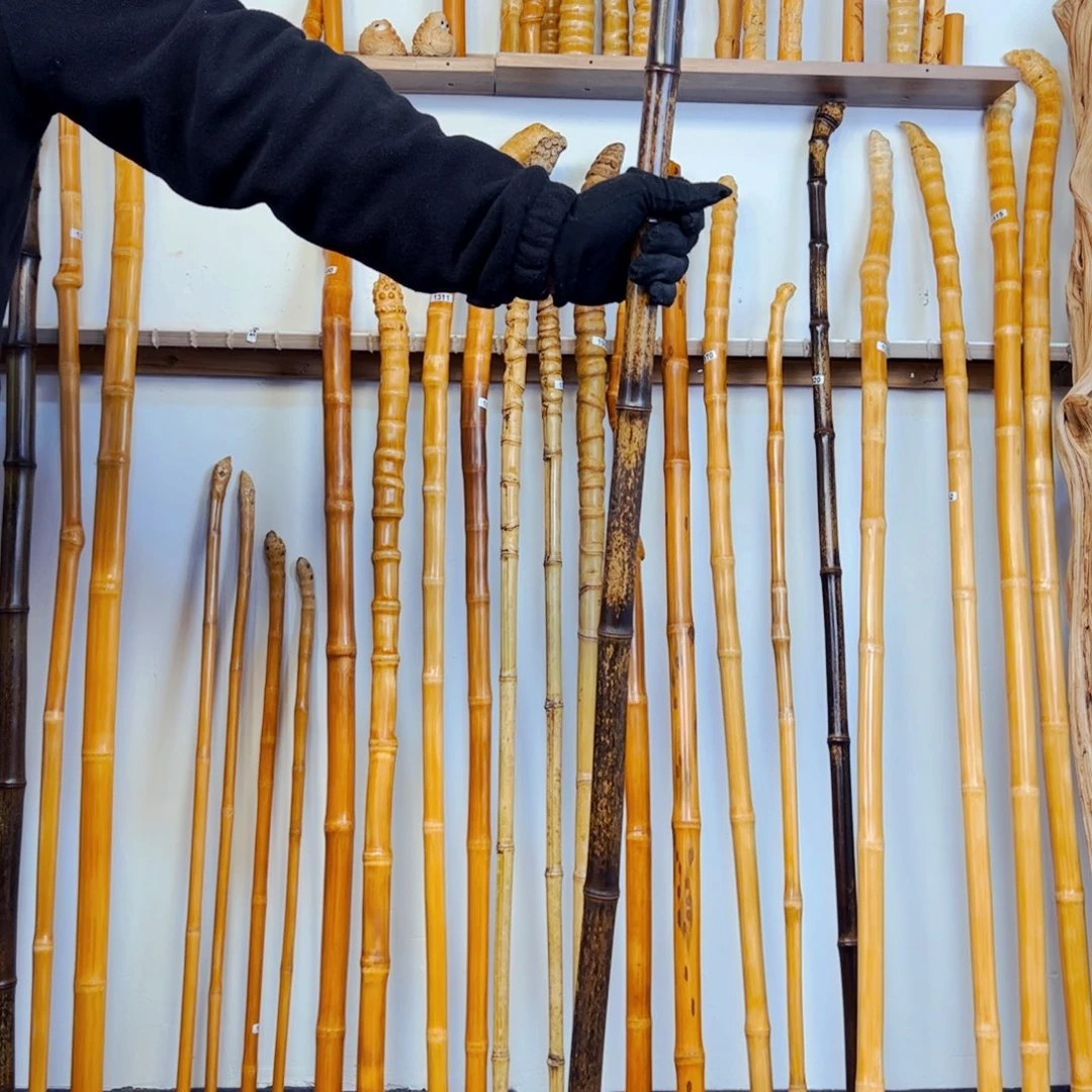 1527紫竹杖登山杖手持拐棍