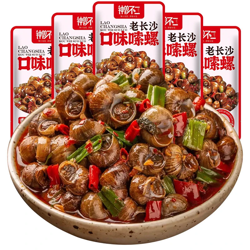 香辣味田螺休闲馋嘴小吃
