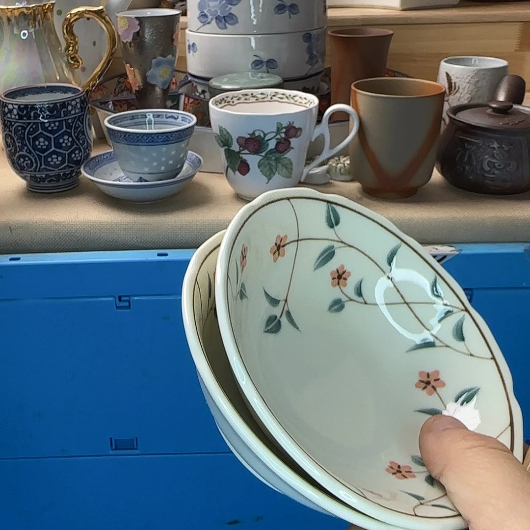 海***子瓷片390回流日瓷全场满18米包邮