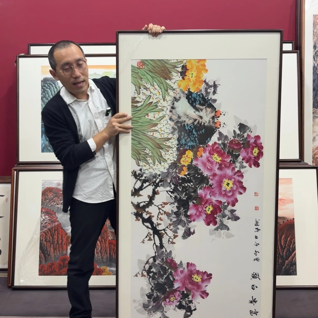 国画手绘作品160/80