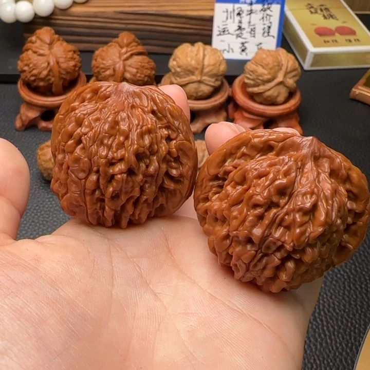 文玩核桃把件四座楼