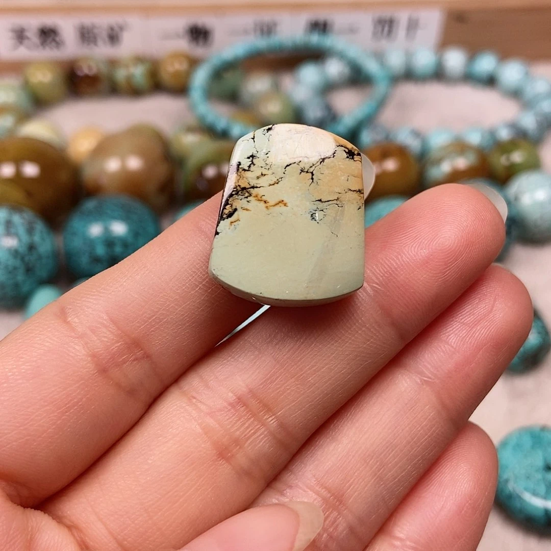 未镶嵌绿松石珠宝半成品