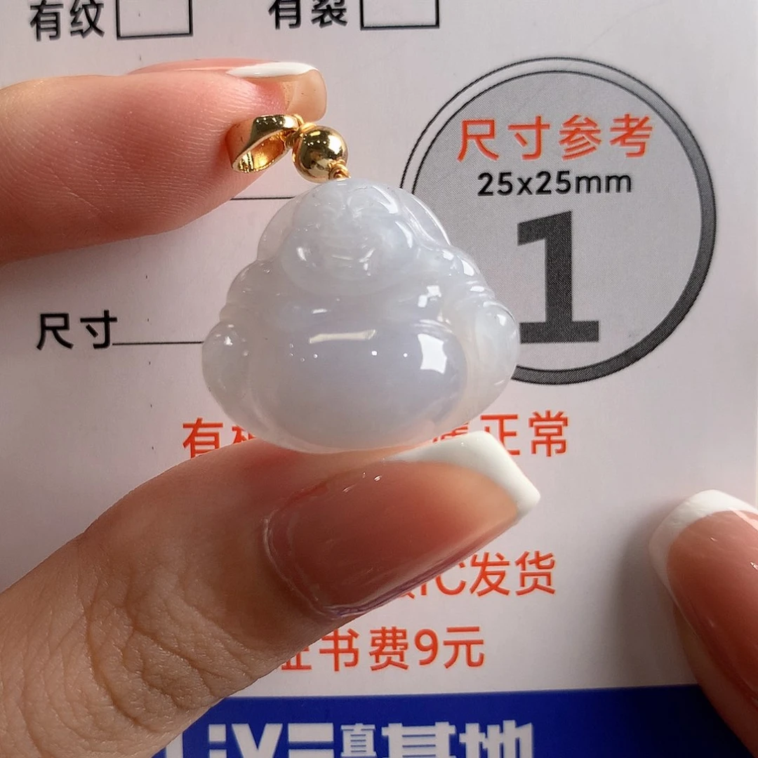 翡翠未镶嵌颈饰