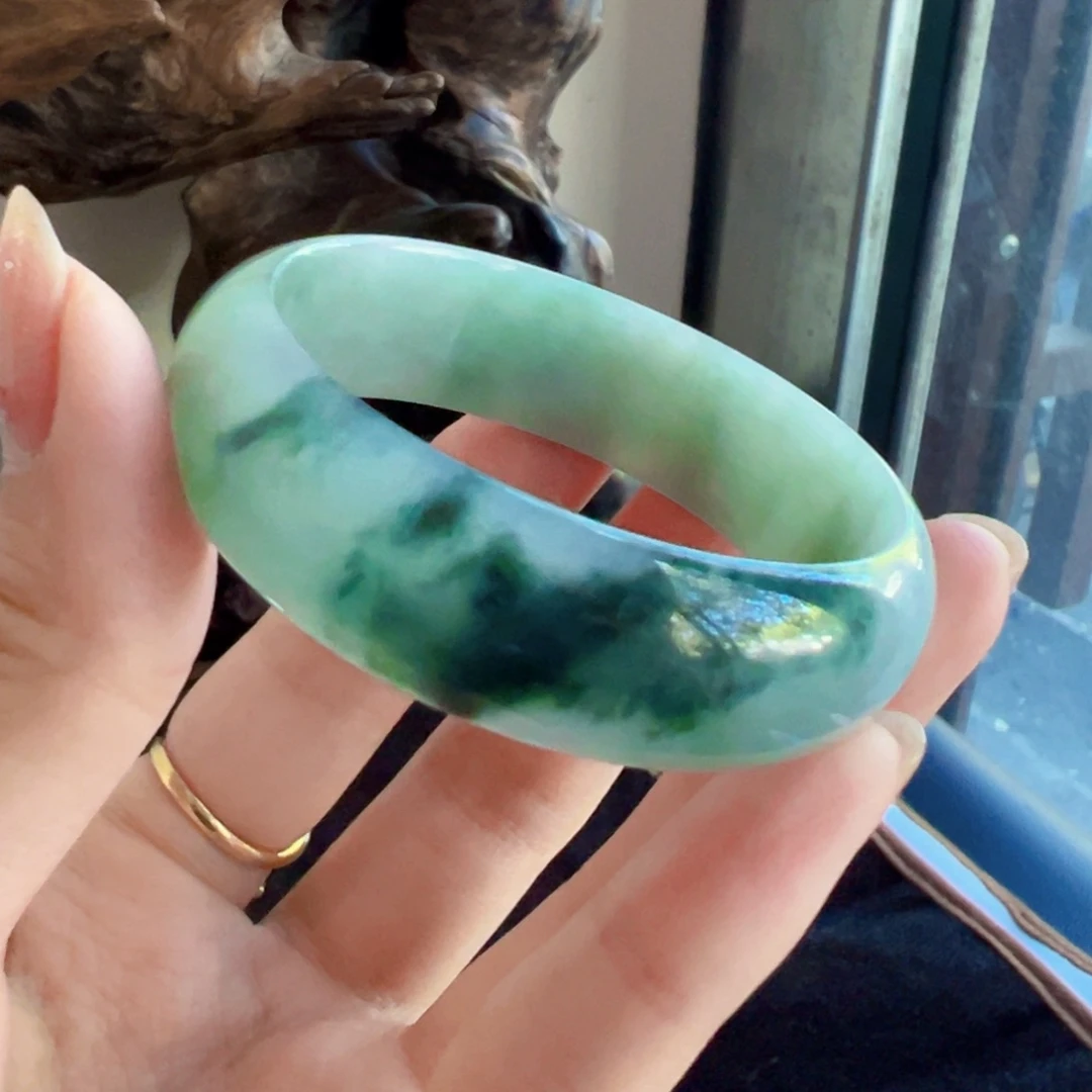 翡翠未镶嵌手镯48mmmmm