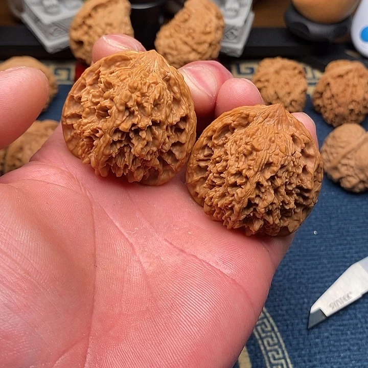 文玩核桃把件A****丶满天星43全