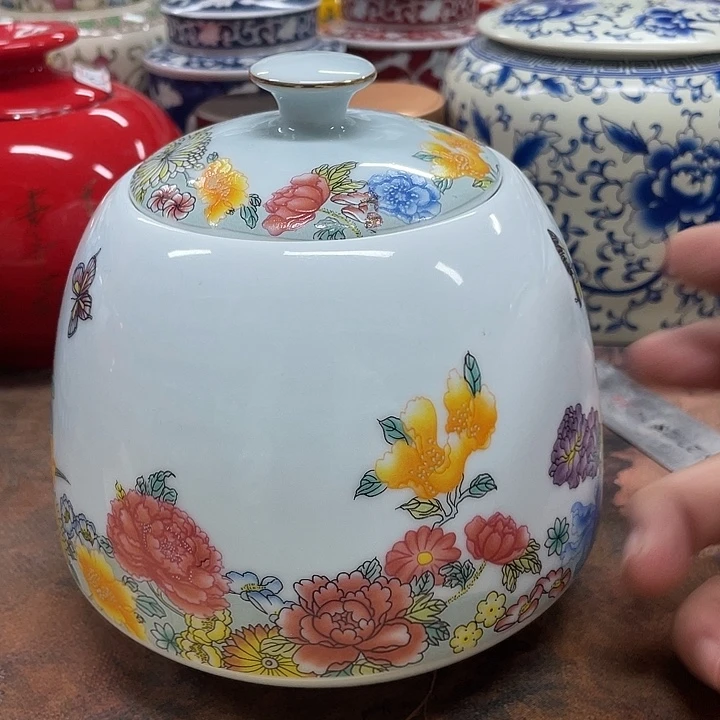陶瓷罐茶叶罐密封罐储物罐