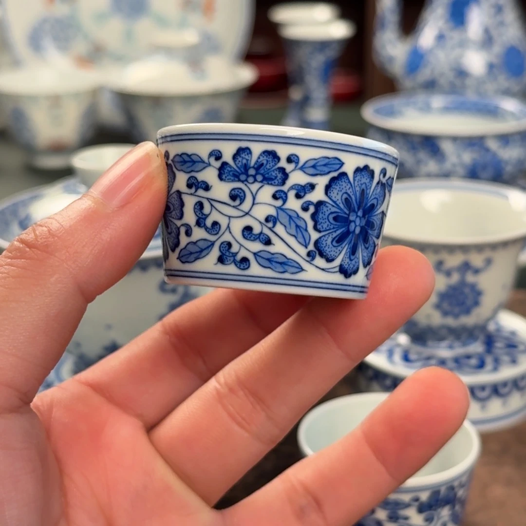 纯手工手绘陶瓷茶具