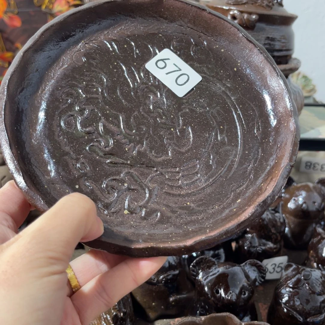 木村信鸿柴烧宝瓶