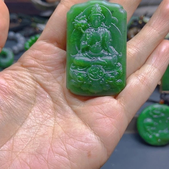 未镶嵌和田玉珠宝半成品