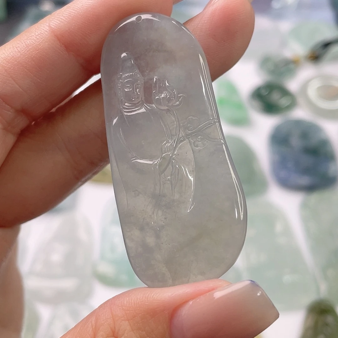 吊坠(不含链)未镶嵌翡翠1