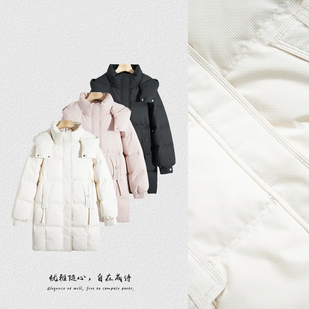 羽绒服女高级感短款2025新款冬季女装新款保暖鸭绒羽绒服