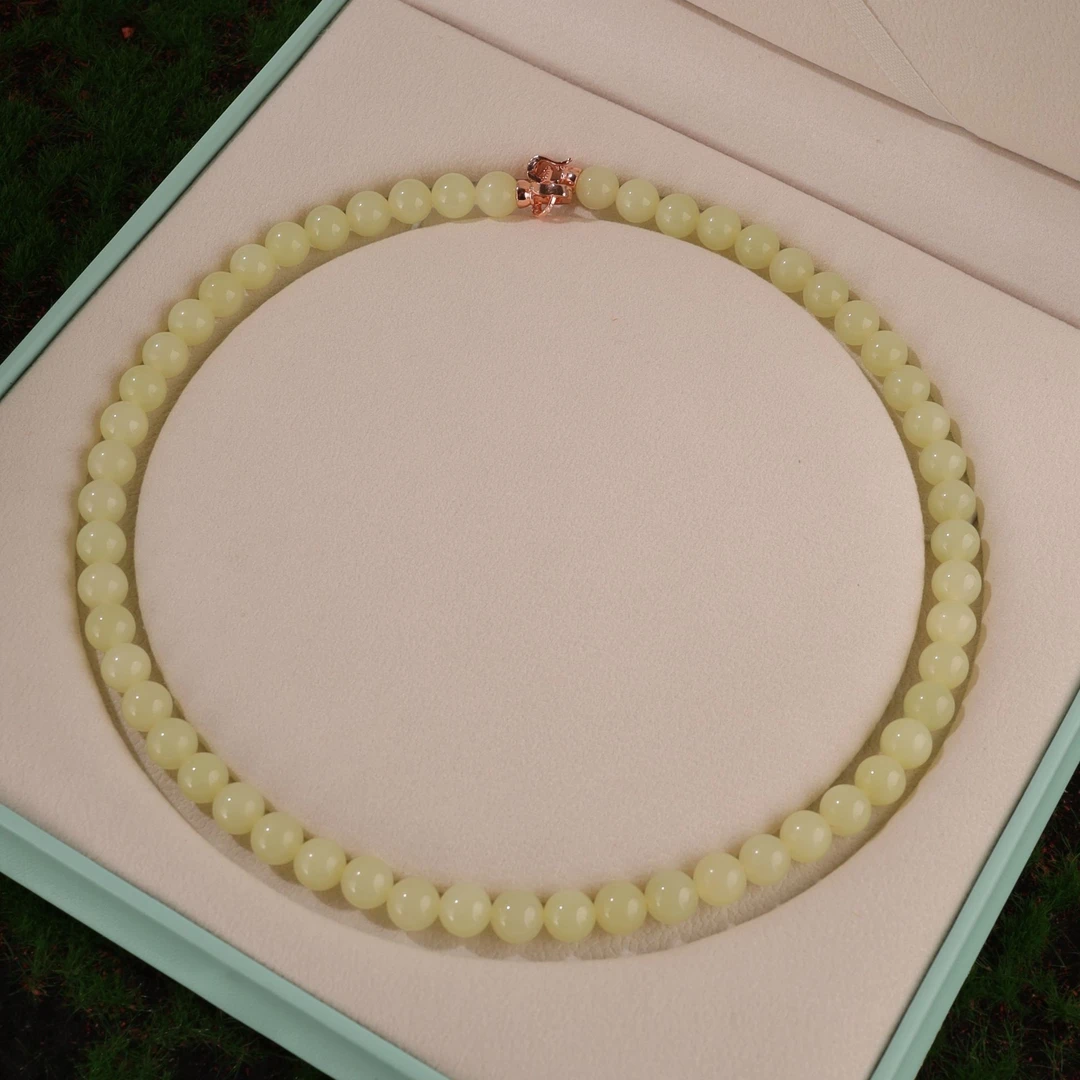 XW8287二十世纪和田玉项链