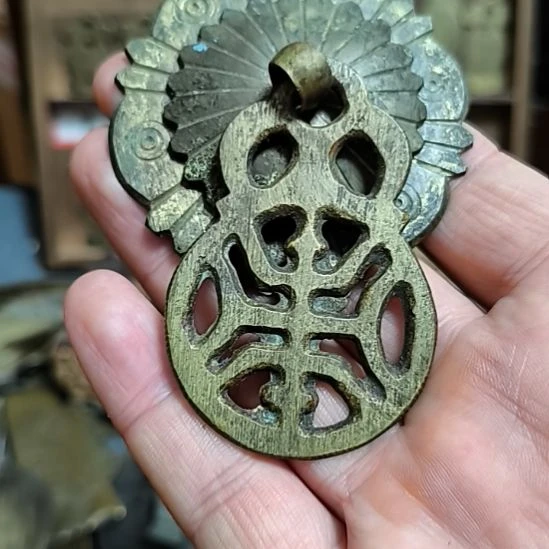 虾***米硅胶拉手一个，包浆自然