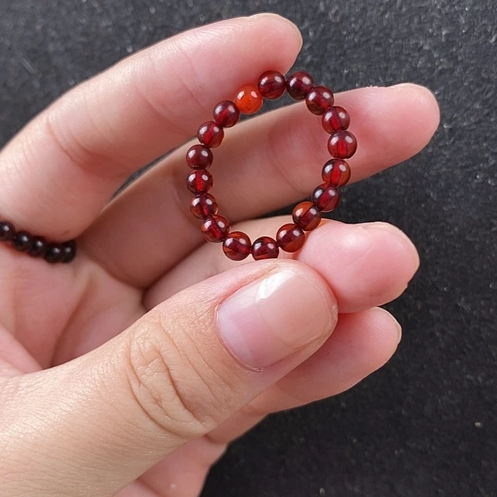 琥珀未镶嵌戒指戒指