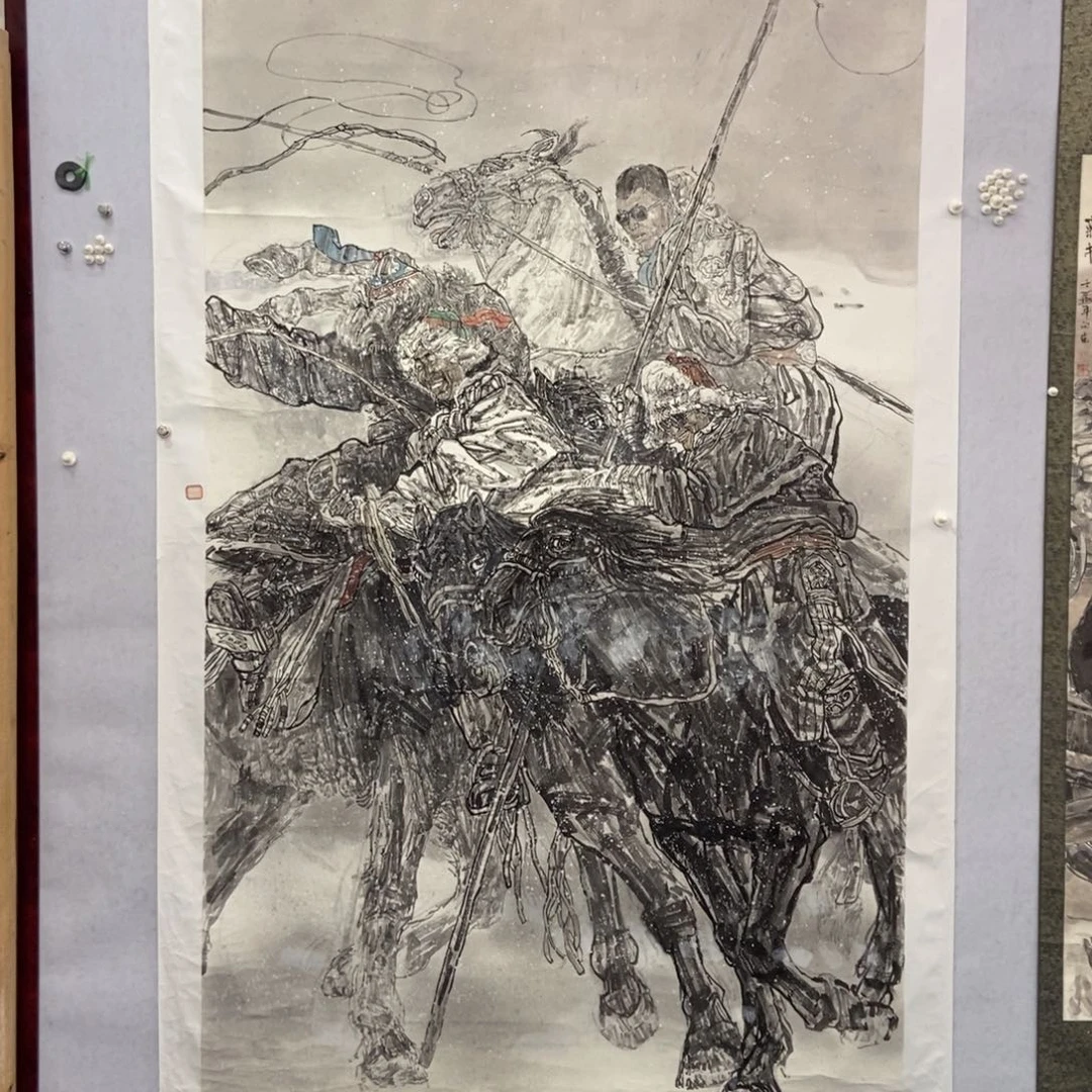 京***）国画墨鱼精品墨鱼精品