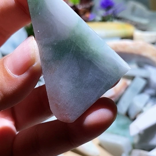 散珠翡翠边角料144
