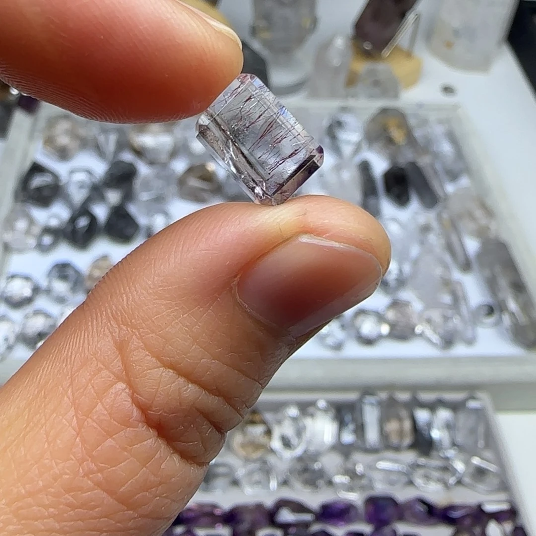 水晶未镶嵌珠宝半成品