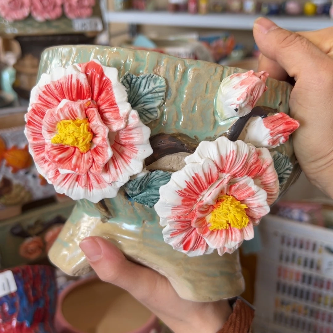 多肉花盆，满20米发货爱退款拉黑