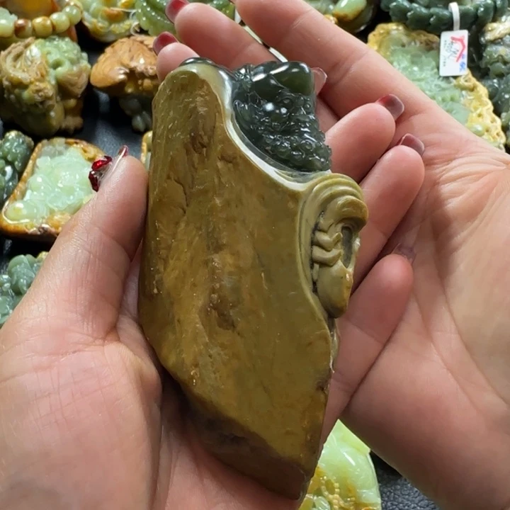 和田玉手把未镶嵌