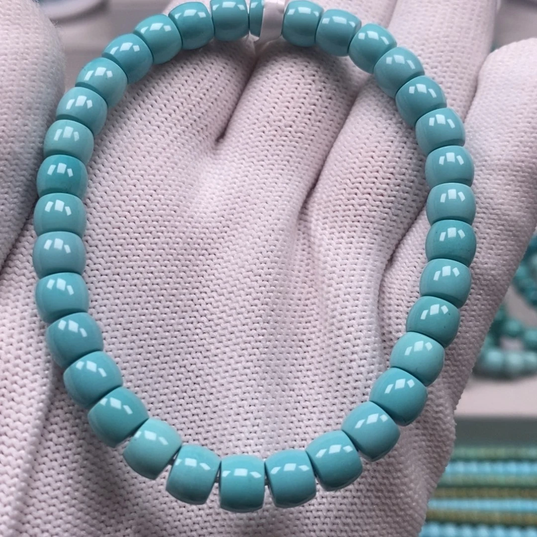 绿松石未镶嵌原矿纯干料绿松石