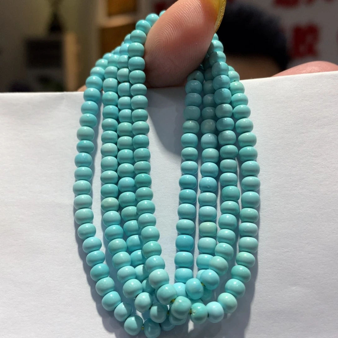 未镶嵌绿松石长链